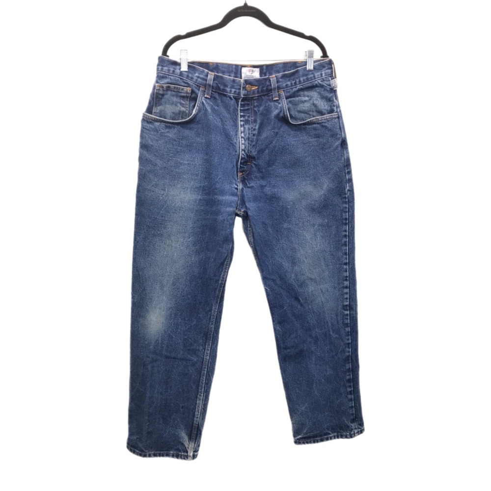 Tyndale Jeans Mens 36x30 Blue‎ FR Flame Fire Resistant CAT 2 Straight USA